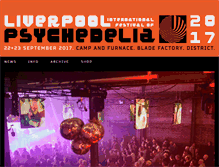 Tablet Screenshot of liverpoolpsychfest.com